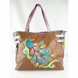 Catchfly Womens Penelope Tote Bag Peacock